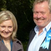 Support - Liz Truss and Clacton MP Giles Watling