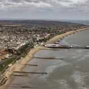 From above - asylum seekers claim they were abandoned in Clacton