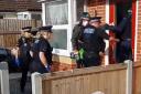 Warrant - two people were arrested after a raid in Clacton