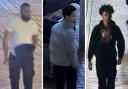 Police are looking to identify three men in connection with an ongoing probe into a serious assault in Chelmsford