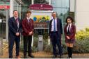Visit - MP Sir Bernard Jenkin visited the Colne Community School & College after it received a 'good' Ofsted report