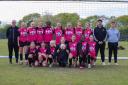 Success - The Tendring Borough Youth U13 girls won their first season undefeated