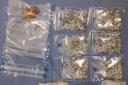 The haul of class A drugs and cash found in Boxted Avenue, Clacton