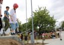 Opening - Trax Skatepark opened to the public after a £255,000 revamp