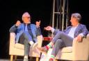 Interview - Brian Cox was interviewed by his son Allan at Frinton Summer Theatre.