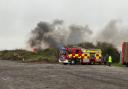 Fire - A shed at the allotments in Walton on the Naze had caught fire which caused an operation by Essex Fire and Rescue on Sunday