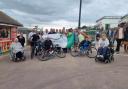Heart warming - Last year's Harlow to Clacton charity bike ride