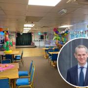 A summer party at Clacton Railway Club. Inset: Craig McWilliam, CEO of The Arch Company