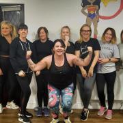 Together - Katie with clients after a fitness session