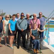 Improvements - Brightlingsea Lido unveiled the installation this year of a hoist and electronic changing bench on site last month.