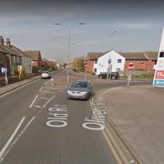 Collision - The crash happened between Old Road and Olivers Road. Picture: Google