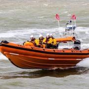 Rescue - A previous photo of a RNLI crew on a mission (Image: RNLI)