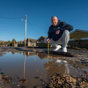 Angry - Resident Jay Marsh from St Osyth says the road is still 