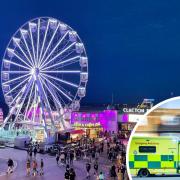 Emergency - Emergency services were called to Clacton Pier on February 28