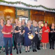 Prizes are handed out to Frinton ladies