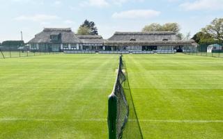 Grounds - the inside of Frinton-on-Sea Lawn Tennis Club