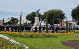 Memorial - The event will take place at the Memorial Gardens on Marine Parade West