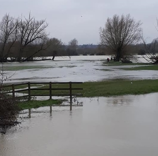 Pictures show flooding at Flatford as River Stour overflows | Clacton and Frinton Gazette - Vimarsana News
