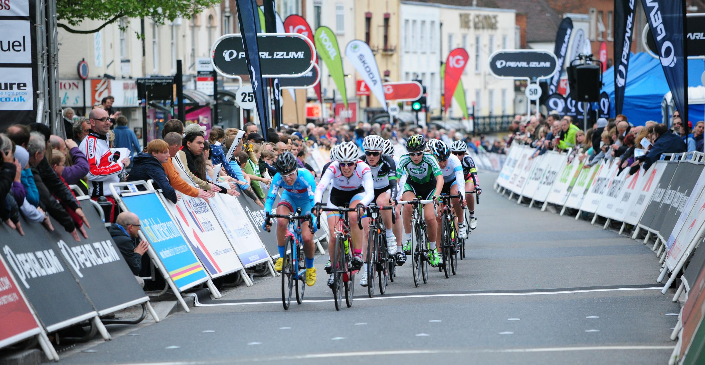 The Tour Series taking place in Colchester in 2013