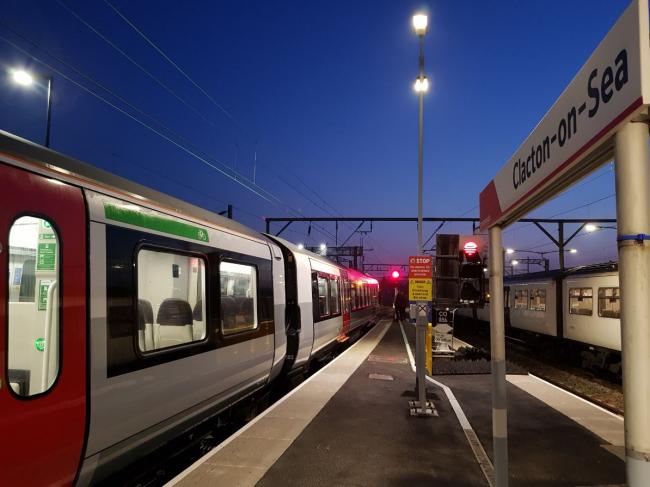 Clacton railway station. Picture: Greater Anglia