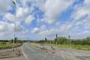 The collision happened on the A483 near the Belgrave traffic lights junction. Picture: Google.