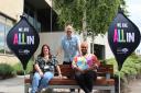 All In: Lauren Brimson, Dave Smith and Rue Garande from Eastlight Community Homes