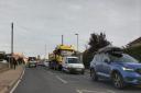 Queues - works caused “horrendous” traffic jams in Frinton in October