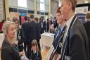 Discussions - A wide variety of organisations attended the fair