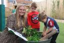 Inspirational - Libby Houston (left) is 24-years-old and now an area manager for a nursery