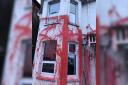 Damage - police are investigating reports of criminal damage after a Clacton home was left covered in paint