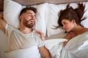 A generic stock photo of a man snoring while keeping his partner awake. See PA Feature TOPICAL Health Snoring. Picture credit should read: iStock/PA. WARNING: This picture must only be used to accompany PA Feature TOPICAL Health Snoring..