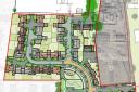 Blueprints - plans for 58 homes off Holland Road, Little Clacton