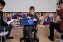 Courageous - Freddie of Two Village Primary School in Ramsey won the perseverance award at the ceremony.