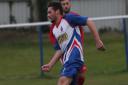 Jake Plane was Clacton's two-goal hero in their cup victory at Wivenhoe Town