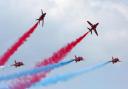 Flying high - the Red Arrows at a previous Clacton Airshow