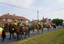 Trotting Along - The riders at last year's event