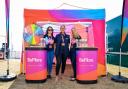 Celebrating - BeFibre stand at the Clacton's Air Show 2022