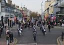 In Sequence - The marching band during the parade in Clacton. Picture: Tendring Council
