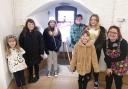 Creative - Young artists at the exhibition in Jaywick.