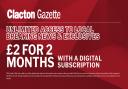 How to get a Clacton Gazette digital subscription for just £2