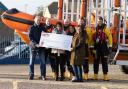 Cash Injection - Clacton RNLI presented with a cheque by East Anglian Indian Association.