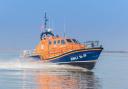 Gone - Walton and Frinton RNLI's Tamar class all-weather lifeboat left in March.