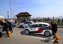 Speedy Cars - Residents gathered on the Clacton seafront for a previous rally