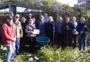 Gardening - The gardening team of the Frinton and Walton Heritage Trust at their Railway Cottage Garden Frinton on Sea