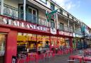 Eaterie - Charnallies in Pier Avenue, Clacton. Right: Breakfast - the popular breakfast brunch platter