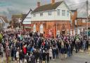 Service - The Frinton War Memorial Club organised the remembrance events last weekend