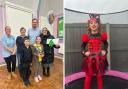 Charity - Dolcie, 6, from Clacton completed a sponsored bounce to raise money in memory of her dear friend Finley