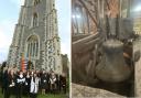 Work - The All Saints church in Brightlingsea was able to make vital repairs thanks to a generous grant