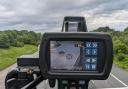 In action - the Essex Police's specialist camera for catching speeding motorists