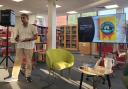 Award-winning author Vaseem Khan visited Colchester Library last week for the Essex Book Festival.